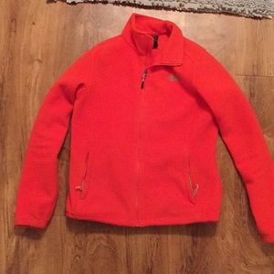 North face fleece zip up